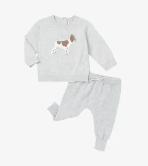 2 Piece Boys French Bulldog Set