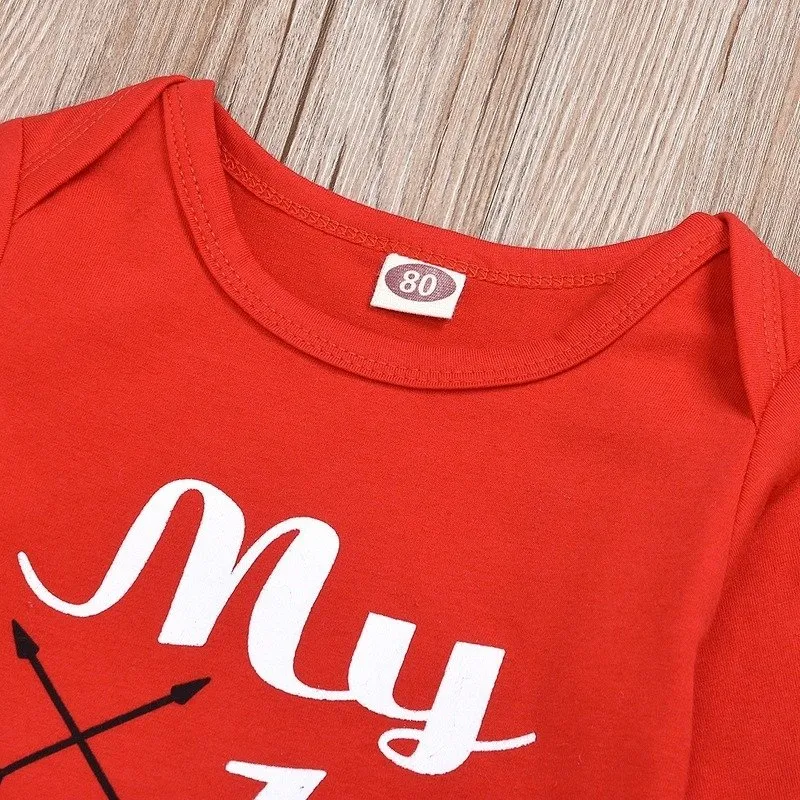 3-Piece Baby "My 1st Christmas" Onesie Matching Set