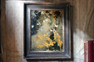 A 16thC Renaissance Italian School Oil Canvas Laid to Panel Study of Two Ladies