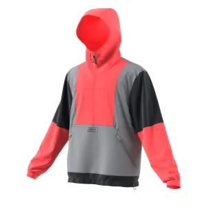 adidas Adventure Blocked Windbreaker Herren Grey Three Semi Turbo