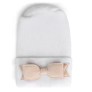 Adora Baby Gifts - Newborn Baby Hospital Hat, Petal Bow