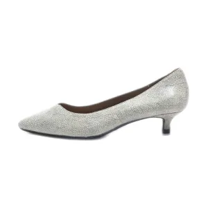Aerosoles Kitten Heels Leather Grey Colour For Women