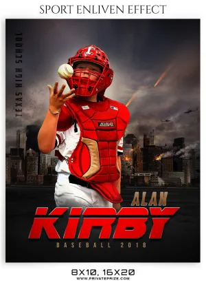ALAN KIRBAY-BASEBALL- SPORTS ENLIVEN EFFECT