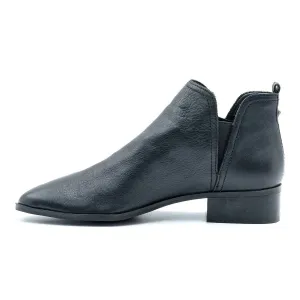 Aldo Ankle Boots Leather Black Colour For Women