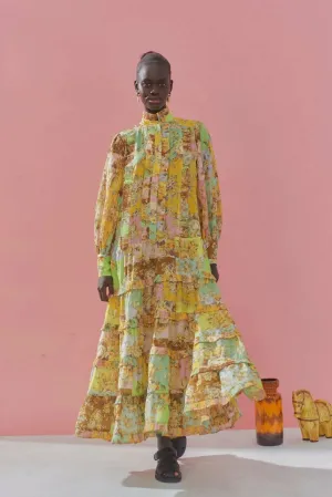Alemais Matilde Pleat Shirtdress