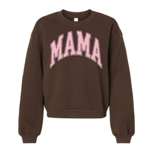 American Apparel 'Mama' PUFF Cropped Sweatshirt