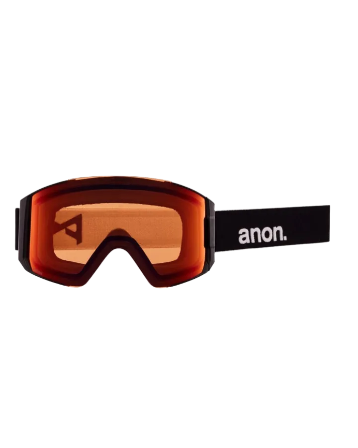 Anon Sync Snow Goggles   Bonus Lens - Black/Perceive Sunny Red Lens