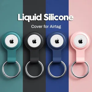 Apple AirTag Silicone Protective Shell: Stylish Tracker for Ultimate Safety