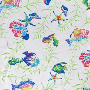 Aquarium Cotton Knit Fabric