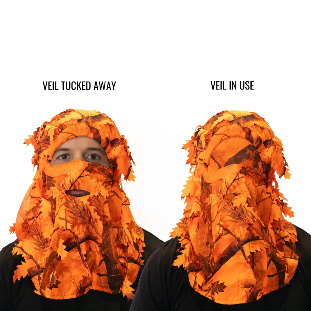 Arcturus 3D Leaf Suit   Face Mask - Realtree AP Blaze