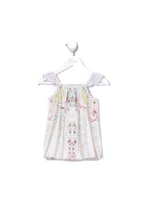 BABIES DRESS WITH FRILL STRAP PINK LEMONADE
