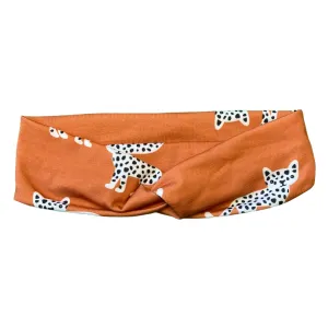 Baby Leopard Knotties Headband