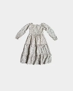 Babysprouts - Longsleeve Maxi Ruffle Dress in Holiday