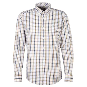 Barbour Eldon Tailored Fit Mens Shirt - Stone