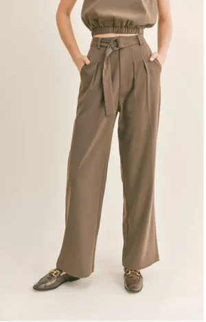Belted Trousers