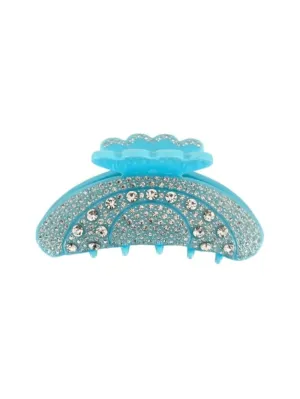 Black Colour T Hair Claw Premium Pastel Blue 5503 PB