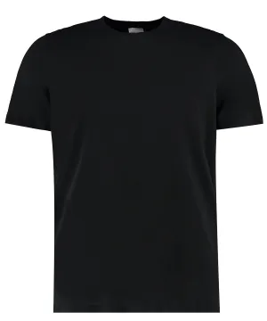 Black - Cotton tee (fashion fit)