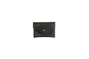 BLACK LEATHER CARDHOLDER