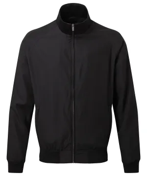 Black - Men's Harrington jacket