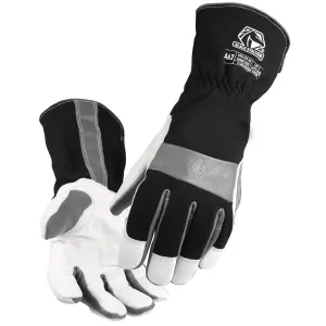 Black Stallion Cut Resistant Cowhide & FR Cotton Utility Glove - A62