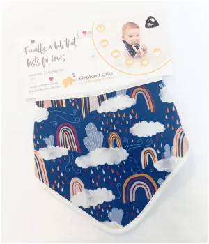 Blue Skies (bandana bib)