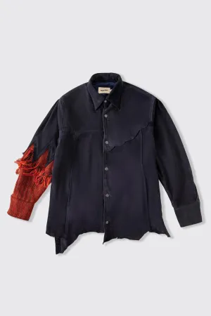 BLUE SUEDE SHIRT
