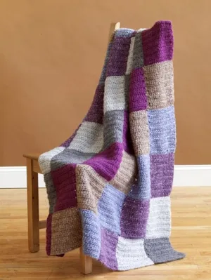Bold Blocks Afghan Pattern (Crochet) - Version 1
