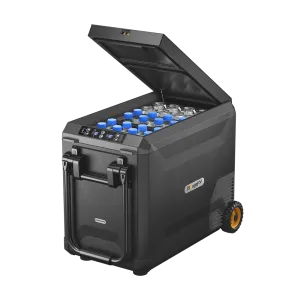BougeRV ASPEN 40 PRO 43QT Dual Zone 12V Portable Refrigerator