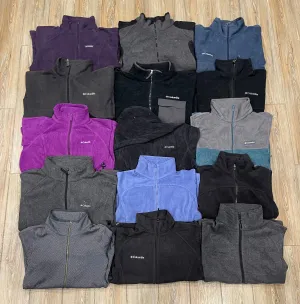 Branded Columbia Fleece - 10 Pieces