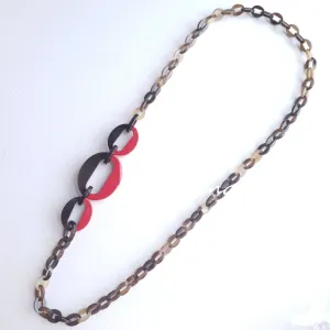 Breathtaking Trendy Necklace J17877 Made by Natural Material