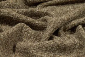 Brown Italian Wool Tweed