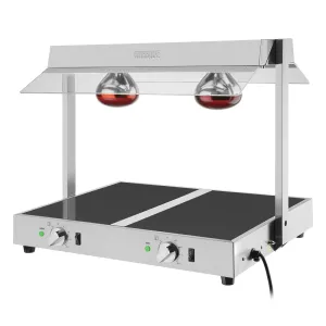 Buffalo Food Warmer with Gantry 2x GN 1/1