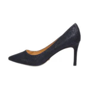 Buffalo High-Heel Shoes Fabric Black Colour For Women