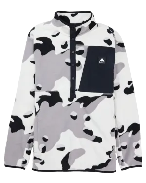 Burton Men's Cinder Fleece Pullover - Stout White Cookie Camo