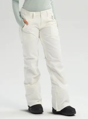 Burton Womens Society Pant-XS Tall - Stout White