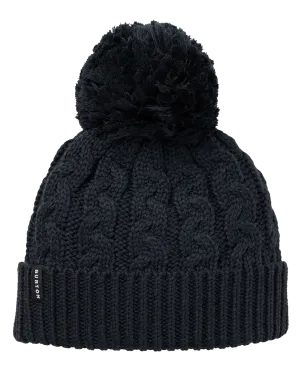 Burton Zippy Fleece-Lined Beanie - True Black