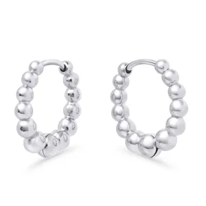 Byza II Huggie Earrings