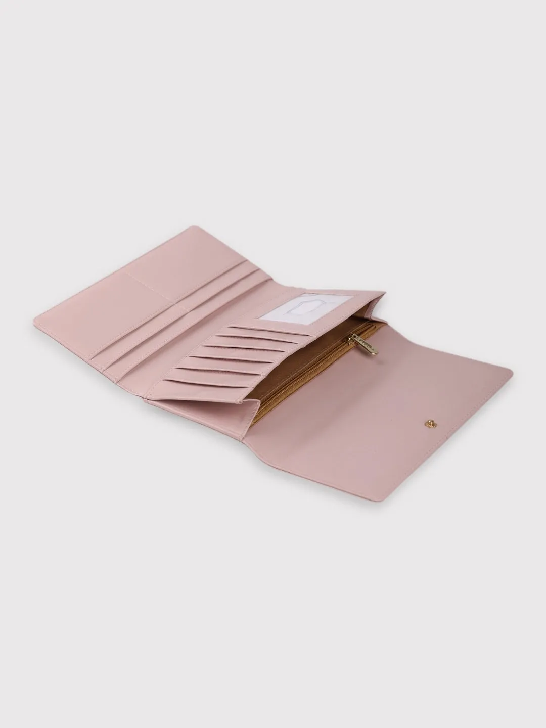 Caprese Kyle Falpover Wallet Medium Soft Pink