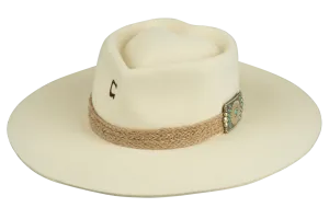 Charlie 1 Horse Fling Hat - Ivory