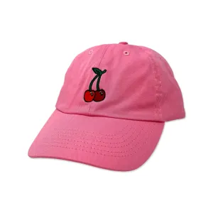 Cherries Embroidered Hat