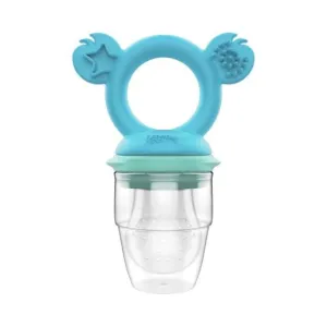 Cherub Silicone Feeder & Teether G/B