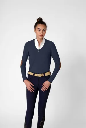 Chestnut Bay- Riders Lounge V Neck