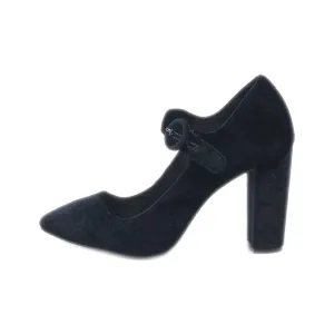 Christian Siriano High-Heel Shoes Suede Black Colour For Women