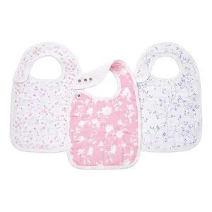 Classic Snap Bib 3 Pack Ma Fleur