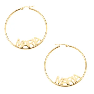 Closed Hoop Earrings