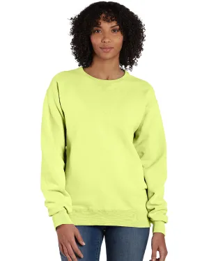 ComfortWash by Hanes Unisex Crew Sweatshirt GDH400 CHIC LIME