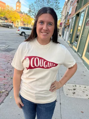 Cougars Pennant Tee