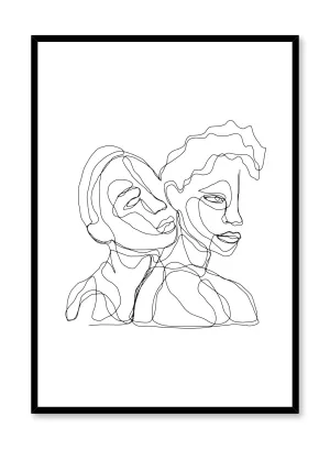 Couple Lines, Poster