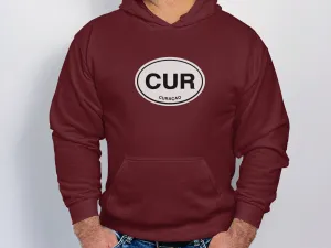 Curacao Mens Hoodie - Vibrant Style for Caribbean Adventures