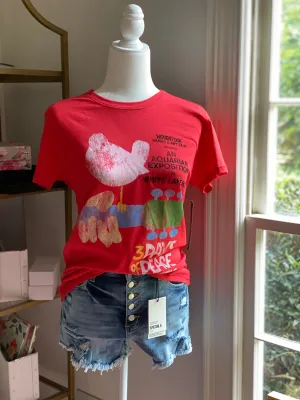 Cutoff Denim Shorts